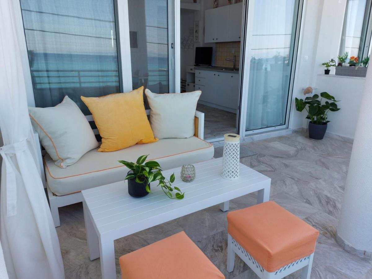 Nefeli Seaside Apartments بوليخرونو المظهر الخارجي الصورة